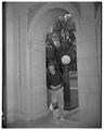 Front of Commerce Hall (Bexell Hall), Spring 1953