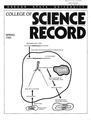 Science record, Spring 1985