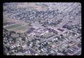 Aerial view of Corvallis High School and neighborhood, 1966