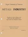 Oregon Community of Tomorrow: Metals Industry, December 1971