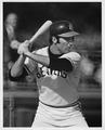 Ken Bailey, Beaver shortstop, at bat