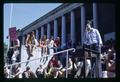 John Kerry speaking on Memorial Union steps during George McGovern rally, Oregon State University, Corvallis, Oregon, May 11, 1972