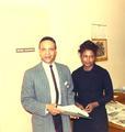 James Brooks and Lillie Walker at the Urban League of Portland offices