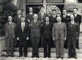 Engineering Faculty in front of Apperson Hall