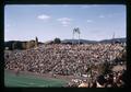 Spectators at football game, Parker Stadium, Oregon State University, Corvallis, Oregon, October 1970