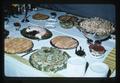 Appetizers on table, 1981