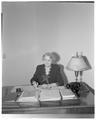Ava B. Milam, Dean of Home Economics, March 1950