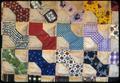 Approx. 80 x 90 inch 'Baby Bowtie' pieced about 1962