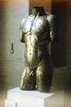 Gilt bronze torso