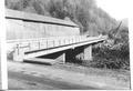 Construction of the Prichard Creek (Cannibal Mtn.) bridge at the north end of the present day 58 Road where it connects with Highway 34.