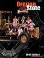 2001 Oregon State University Women's Softball Media Guide
