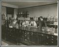 Chemistry laboratory, circa 1920