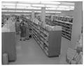 Interior of Memorial Union bookstore, Spring 1962