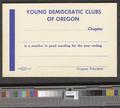 Young Democrats subject file [b002] [f002] [165a]