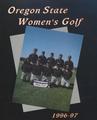 1996-1997 Oregon State University Women's Golf Media Guide