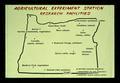 Oregon State Agricultural Experiment Station Research Facilities map, circa 1970