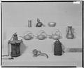 Incense Box, Gourd, Covered Bowl, Sake Pot, Lidded Sake Pot, Vase, Bell, Lantern, Coin Tray, Holder [and two unidentified pieces]