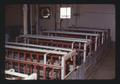 Empty hog farming facility, Oregon, 1974