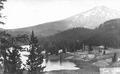 Todd Lake and Mt. Bachelor near Bend, Oregon