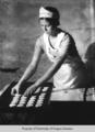 Bakery, Berea College: kneading dough