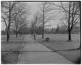 Lower campus view in the direction of the Azalea House development, Spring 1953