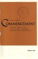 Commencement Program, 1976