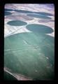 Aerial view of irrigation circles, Oregon, 1976