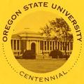 Logo commemorating the OSU Centennial, 1968.