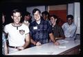 JARSI participants Robert Scambler, Kirby, Baker, Scott Etzel, Dave Vasser, another, and Bruck, Oregon State University, Corvallis, Oregon circa 1965