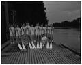 Crew practice before a match-up with the University of Washington