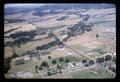 Aerial view of west side of Oregon State University and Corvallis, Oregon, 1966