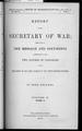 Report of the Secretary of War, being part of the Message and Documents Communicated to the Two Houses of Congress at the Beginning of the First Session of the Forty-Eighth Congress. In Four Volumes. Volume II. Part 1.