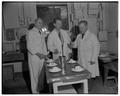 Judging ice cream, March 1951