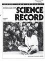 Science record, Spring 1987