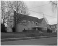 Remodeled exterior of Alpha Delta Pi house, 1959