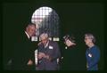 T. J. Starker and Nicholas Tartar in Memorial Union Lounge, circa 1965