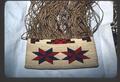 Corn husk bag, side 2, unfinished, artist Annette Burke (Nez Perce)