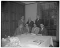 Legislators visit to campus, January 1955