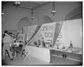 Women's dorms display, Senior Weekend, 1954