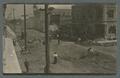 2nd and Madison in Corvallis, preparing to pave street, circa 1910