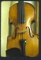 Finished violin--close-up