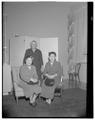 Vera Brandon, Dean of Home Economics, visiting with Japanese women educators, November 1954