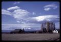 Three Sisters Mountains behind farm, 1966