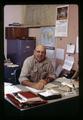 Tom Jackson in his office, Oregon State University, Corvallis, Oregon, circa 1968