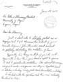 Judge Foster letter to Flemming re: Professor Howard