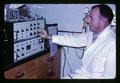 M. Allen Stevens using chromatograph, 1965