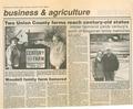 "Two Union County farms reach century-old status"