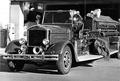 Corvallis Fire Department's old fire engine