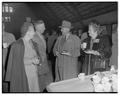 Percy Murray of Klamath Falls with Governor and Mrs. Douglas McKay, October 1949