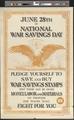 June 28th is National War Savings Day, 1918 [of012] [006a] (recto)